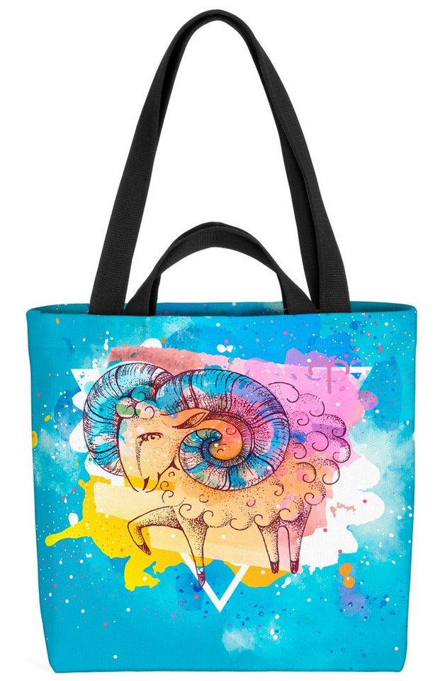 VOID Henkeltasche (1-tlg), Sternzeichen Horoskop Widder Widder Sternzeichen Horoskop Eigenschaf von VOID