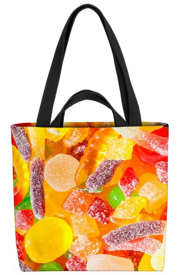 VOID Henkeltasche (1-tlg), Süßigkeiten Gummibärchen Süßigkeiten Gummibärchen Essen Kochen Kinder von VOID