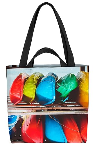 VOID Kanus Kayaks Urlaub Boot Tasche 33x33x14cm,15l Einkaufs-Beutel Shopper Einkaufs-Tasche Bag von VOID