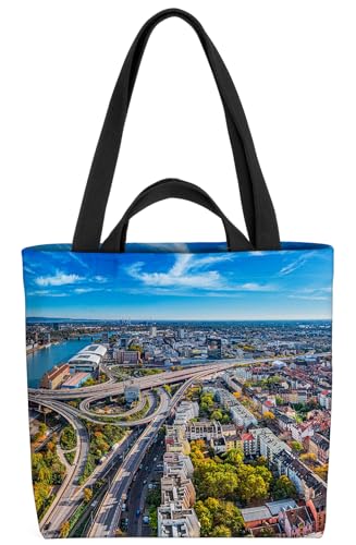 VOID Ludwigshafen am Rhein Tasche 33x33x14cm,15l Einkaufs-Beutel Shopper Einkaufs-Tasche Bag von VOID
