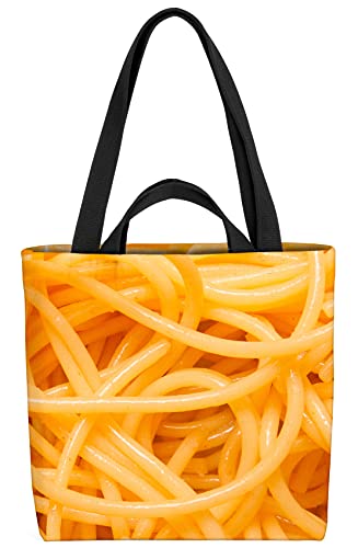 VOID Pasta Nudeln Spaghetti Tasche 33x33x14cm,15l Einkaufs-Beutel Shopper Einkaufs-Tasche Bag von VOID