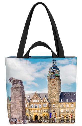 VOID Remscheid Tasche 33x33x14cm,15l Einkaufs-Beutel Shopper Einkaufs-Tasche Bag von VOID