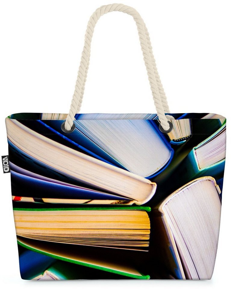 VOID Strandtasche (1-tlg), Bücher Papier Lesen Bücher Papier Lesen Buchhandlung Schrift Papeteri von VOID