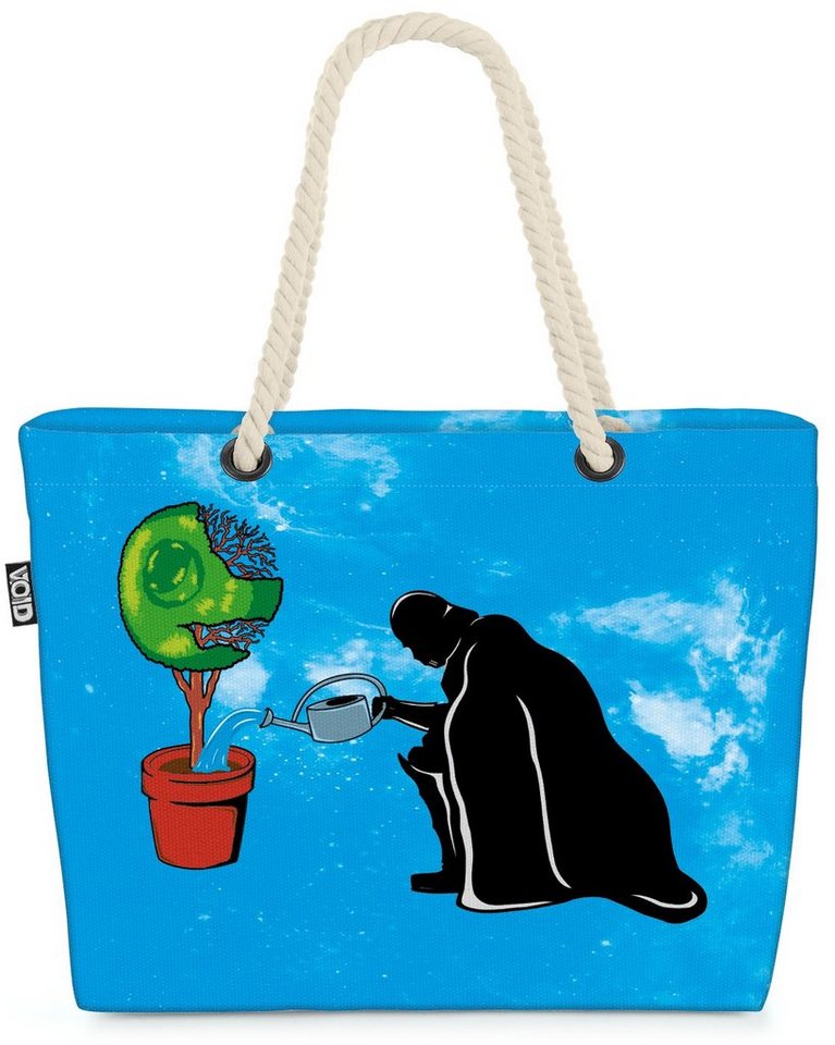 VOID Strandtasche (1-tlg), Darth Gardener Shopper Star Bag Vader Krieg Wars Todesstern von VOID