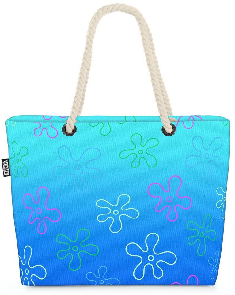 VOID Strandtasche (1-tlg), Meereshintergrund Comic sponge-bob muster kinder kinderzeimmer schwam von VOID