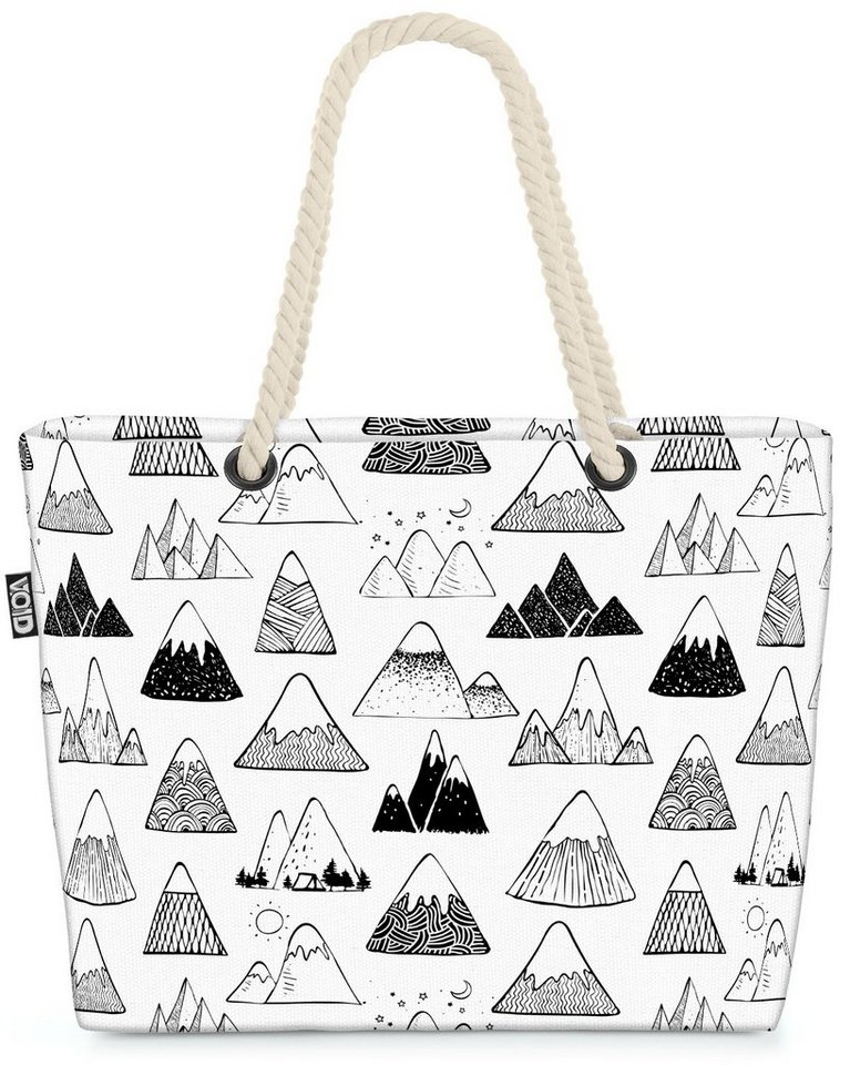 VOID Strandtasche (1-tlg), Skandinavische Berge Design Skandinavische Berge Design Kinder Kinder von VOID