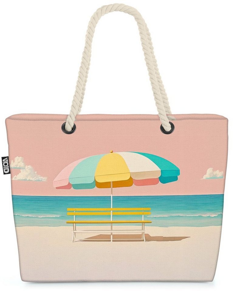 VOID Strandtasche (1-tlg), Strandstuhl Klappstuhl Strand meer baden schwimmen pool schwimmbad st von VOID