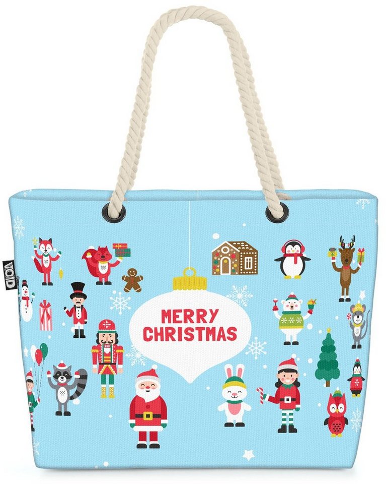 VOID Strandtasche (1-tlg), Tiere Spielzeug Deko blau Beach Bag Kinderzimmer Kinder Geschenke Weihnachten W von VOID