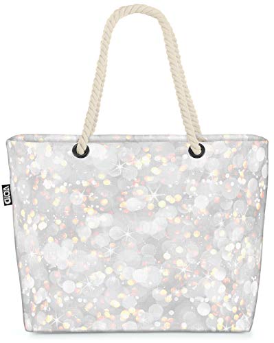 VOID Traumtextur Strandtasche Shopper 58x38x16cm 23L XXL Einkaufstasche Tasche Reisetasche Beach Bag von VOID