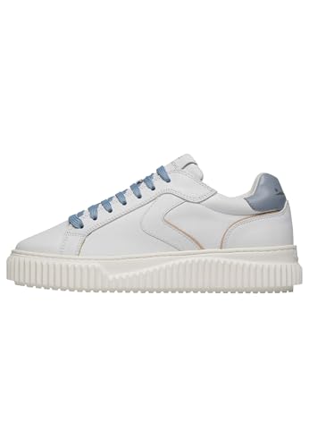 VOILE BLANCHE Sneakers aus Leder, Weiß-Hellblau 38 VOILE BLANCHE Sneakers aus Leder, Weiß-Hellblau 38 von VOILE BLANCHE