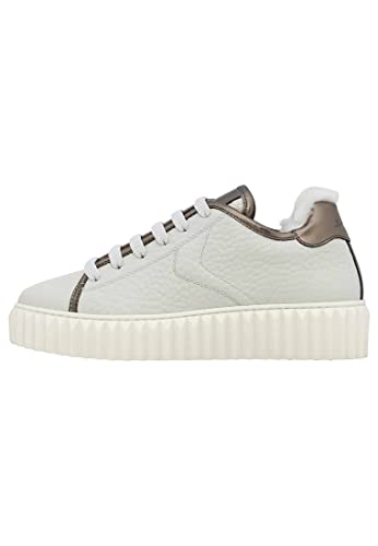 VOILE BLANCHE Adele-Sneakers aus Kalbsleder, weiß 36 von VOILE BLANCHE