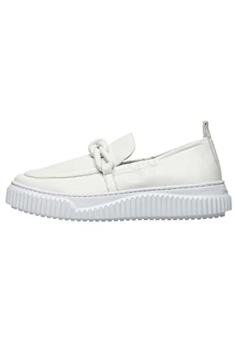 VOILE BLANCHE Claudine 2-Sneakers aus Leder, weiß 39 von VOILE BLANCHE