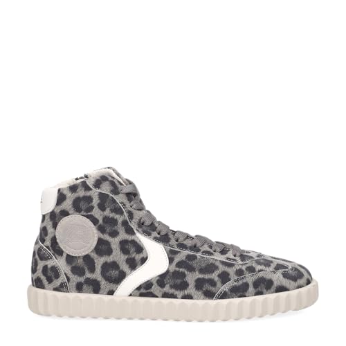 VOILE BLANCHE Damen - Sneaker INES HIGH grau 38 von VOILE BLANCHE