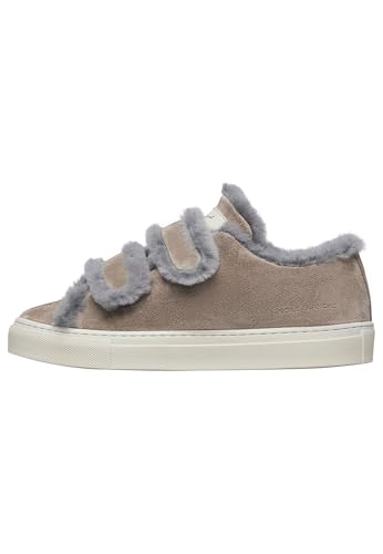 VOILE BLANCHE Sneakers aus Veloursleder und Synthetik, grau- 41 von VOILE BLANCHE