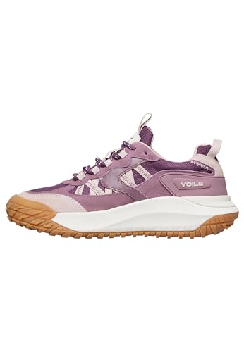 VOILE BLANCHE Sneakers aus Veloursleder und technischem Gewebe, Magnolie- 41 von VOILE BLANCHE