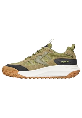 VOILE BLANCHE Sneakers aus Veloursleder und technischem Gewebe, Militärgrüne- 41 VOILE BLANCHE Sneakers aus Veloursleder und technischem Gewebe, Militärgrüne- 41 von VOILE BLANCHE