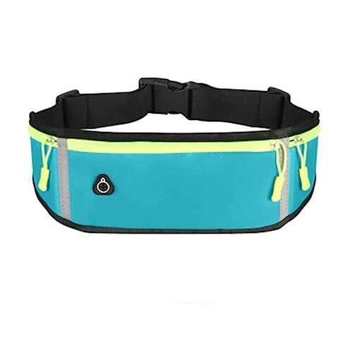 Sport Fanny Pack Frauen Gürtel Tasche Männer Laufen Taille Tasche Telefon Schwarz Gym Taschen Laufen Zubehör, B-Blau von VOIV