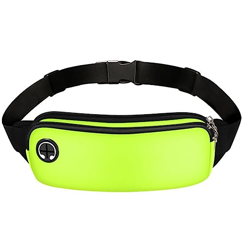 Sport Fanny Pack Frauen Gürtel Tasche Männer Laufen Taille Tasche Telefon Schwarz Gym Taschen Laufen Zubehör, grün von VOIV