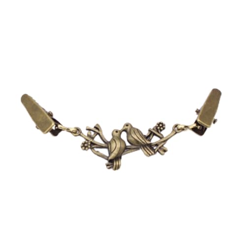 VOIV Schnalle Broschen Pullover Knöpfe Kleidung Pins Feder Herz Glänzend Kristall Cardigan Clip Umhang Verschluss von VOIV