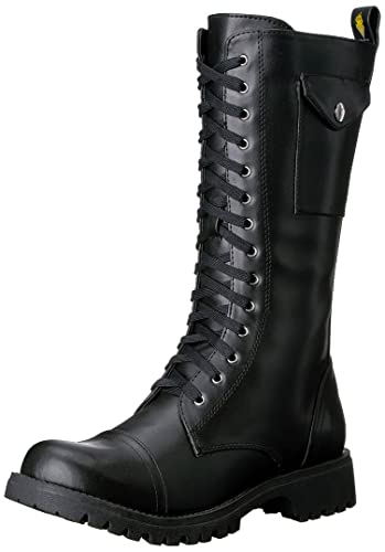 VOLATILE Damen Stash Kampfstiefel, Schwarz (schwarz), 38 EU von VOLATILE