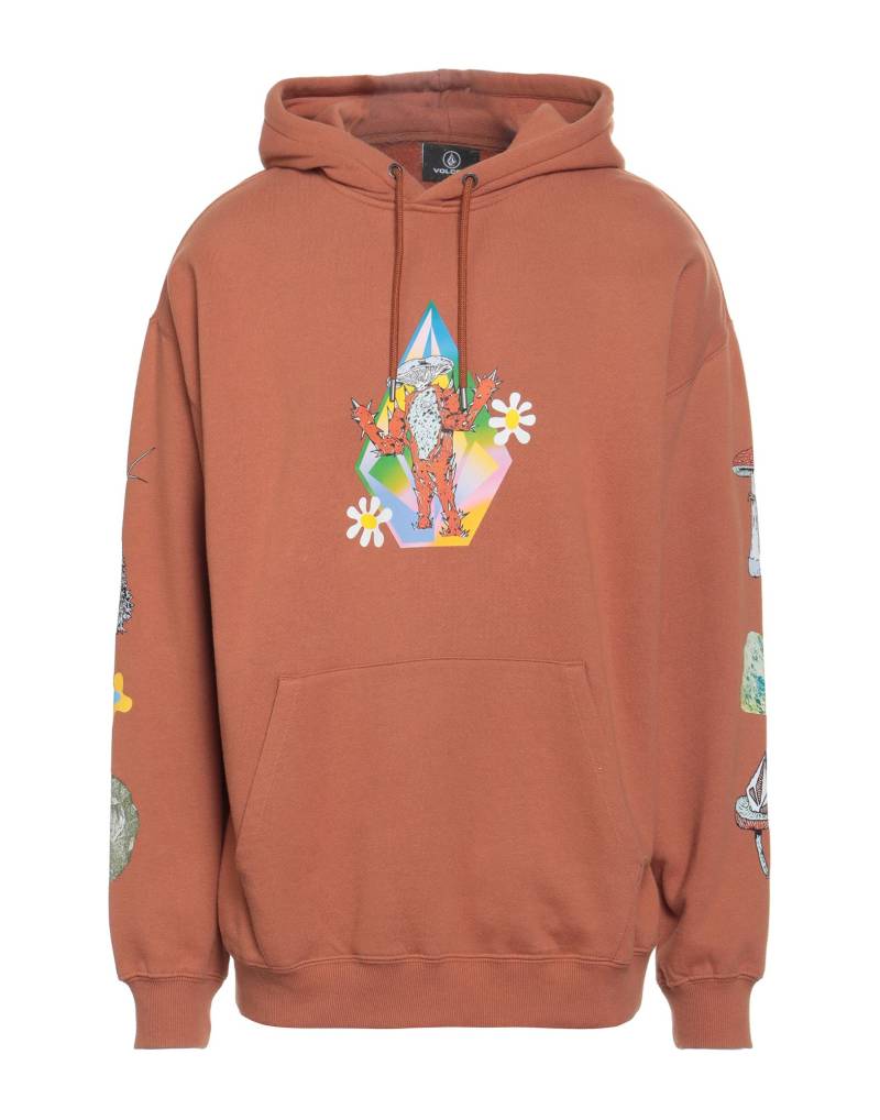 VOLCOM Sweatshirt Herren Braun von VOLCOM