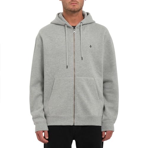 VOLCOM Unisex Einzelner Stein Reißverschluss Fleece, grau, M von Volcom
