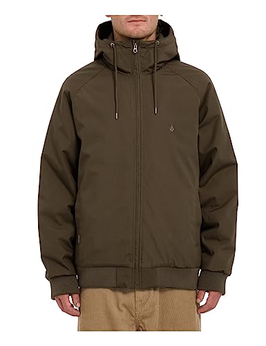 VOLCOM Unisex Hernan 5k Jacke Mantel, grau, S von Volcom