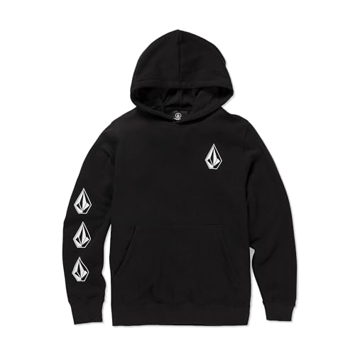 Volcom Unisex Iconic Stone Po Fleece, Schwarz, M von Volcom