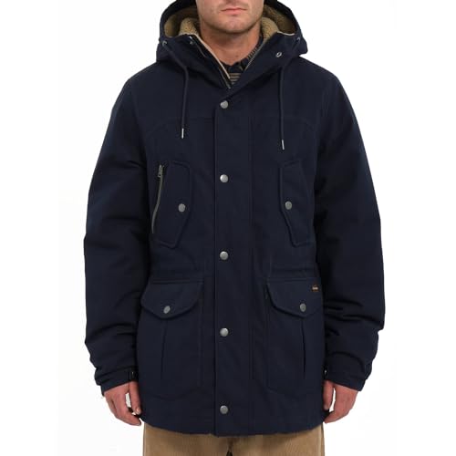 Volcom Unisex Starget 5k Parka Mantel, blau, L von Volcom