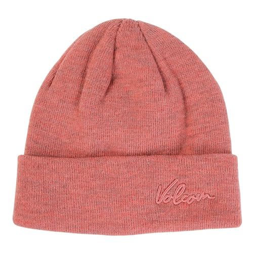 VOLCOM Unisex V.co Fave Beanie Herren Strickmützen, Rosa, Einheitsgröße von Volcom