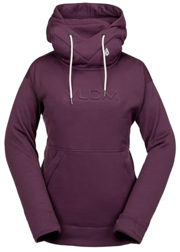 Volcom Damen Hoodie Riding Hydro Hoodie, Größe:L, Farben:BlackBerry von Volcom