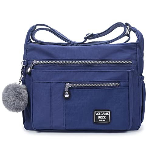VOLGANIK ROCK Umhängetasche Damen RFID Handtasche Leichte Mehrere Taschen Schultertasche Tasche Damen Reisetasche Einkaufstasche VOLGANIK ROCK Umhängetasche Damen RFID Handtasche Leichte Mehrere Taschen Schultertasche Tasche Damen Reisetasche Einkaufstasche von VOLGANIK ROCK