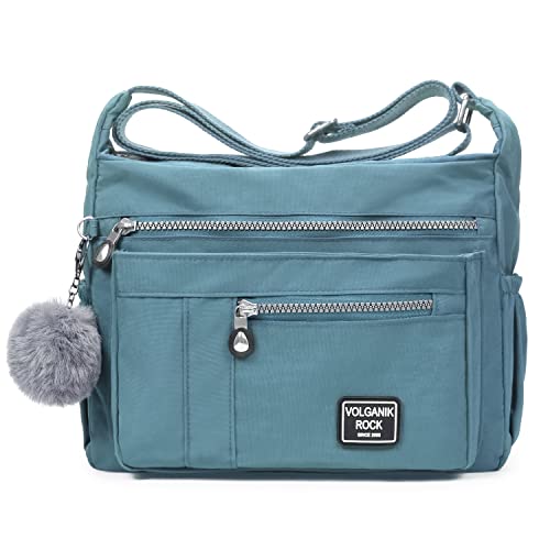VOLGANIK ROCK Umhängetasche Damen RFID Handtasche Leichte Mehrere Taschen Schultertasche Tasche Damen Reisetasche Einkaufstasche VOLGANIK ROCK Umhängetasche Damen RFID Handtasche Leichte Mehrere Taschen Schultertasche Tasche Damen Reisetasche Einkaufstasche von VOLGANIK ROCK