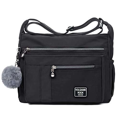 VOLGANIK ROCK Umhängetasche Damen RFID Handtasche Leichte Mehrere Taschen Schultertasche Tasche Damen Reisetasche Einkaufstasche VOLGANIK ROCK Umhängetasche Damen RFID Handtasche Leichte Mehrere Taschen Schultertasche Tasche Damen Reisetasche Einkaufstasche von VOLGANIK ROCK