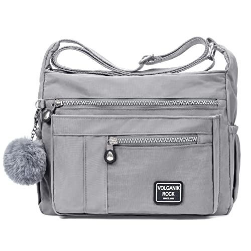 VOLGANIK ROCK Umhängetasche Damen RFID Handtasche Leichte Mehrere Taschen Schultertasche Tasche Damen Reisetasche Einkaufstasche VOLGANIK ROCK Umhängetasche Damen RFID Handtasche Leichte Mehrere Taschen Schultertasche Tasche Damen Reisetasche Einkaufstasche von VOLGANIK ROCK