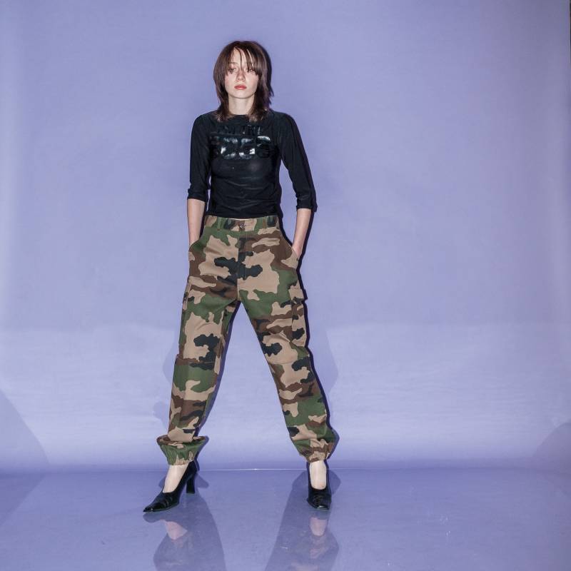 90Er Vintage Camo Utility Style Hose von VOLGAVINTAGE