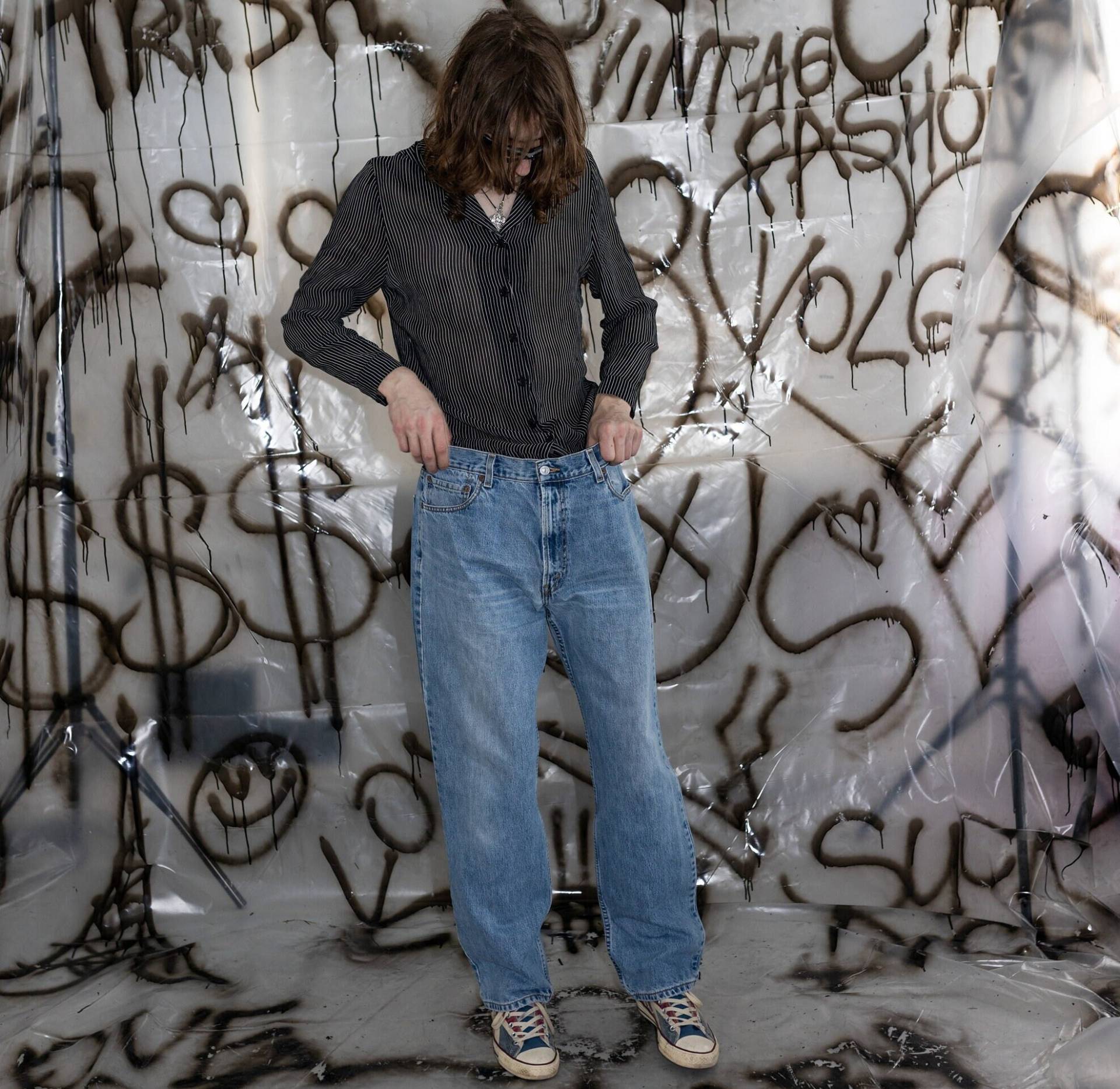 Vintage 90Er Jahre Klassisch Entspannte Boyfriend Jeans in Heller Waschung Vintage 90Er Jahre Klassisch Entspannte Boyfriend Jeans in Heller Waschung von VOLGAVINTAGE