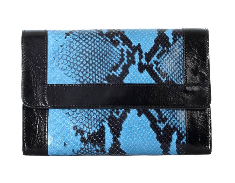 VOLKER LANG Abendtasche ASHLEY, TW1  Twin Ledertäschchen mit Kette in Snake-Optik von VOLKER LANG