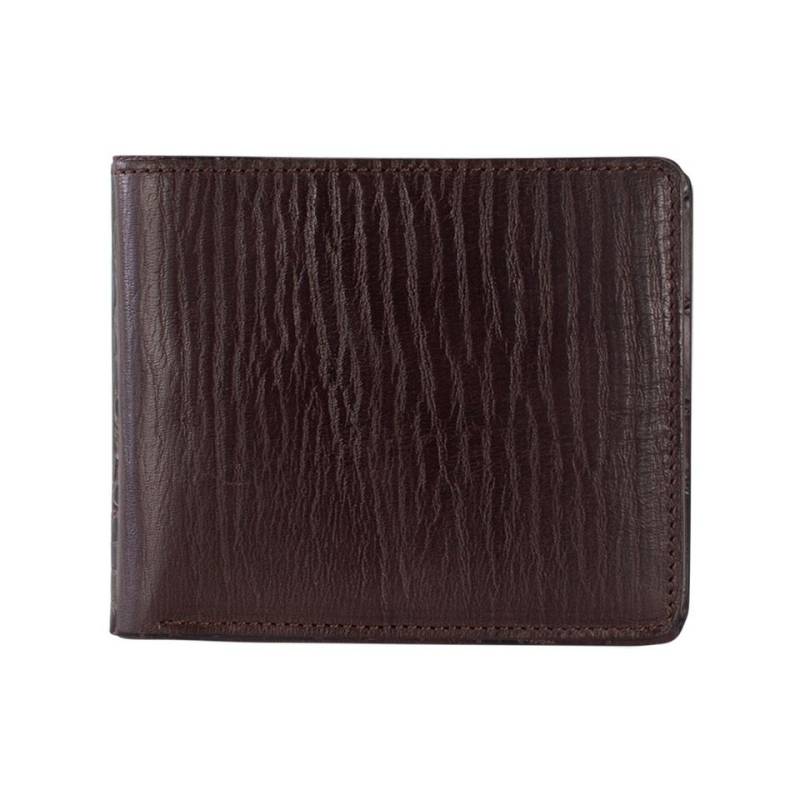 VOLKER LANG Brieftasche ESCUDO, SB3 - Oberfläche: Kreuzwalk - Farbe: kwa-darkbrown von VOLKER LANG