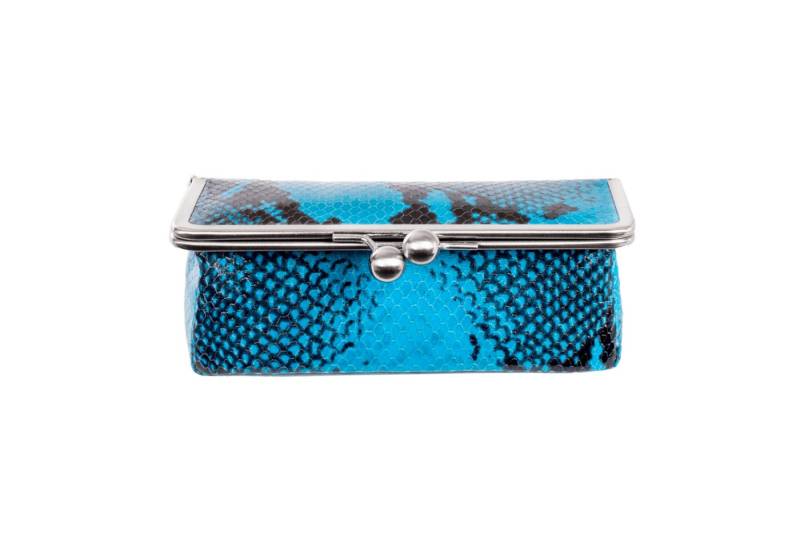 VOLKER LANG Bügelbörse IMAGE, BE1 -Stylische Bügelbörse in Snake‑Optik von VOLKER LANG