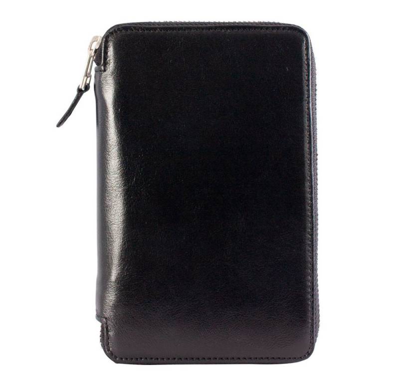 VOLKER LANG Geldbörse FORINT, PR3 - Oberfläche: Vintage - Farbe: vin-black von VOLKER LANG