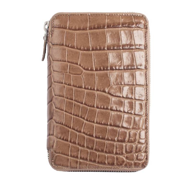 VOLKER LANG Geldbörse FORINT - Großes Lederportemonnaie für Damen mit Reißverschluss von VOLKER LANG