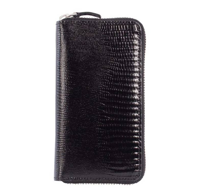 VOLKER LANG Geldbörse KINA - Schlankes und zierliches Portemonnaie mit Reißverschluss von VOLKER LANG