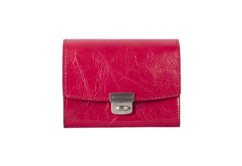 VOLKER LANG Geldbörse PIASTER, PK6 - Oberfläche: Vintage - Farbe: vin-red von VOLKER LANG