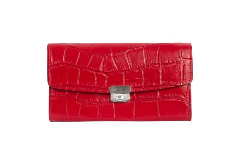 VOLKER LANG Geldbörse RUBEL, PK1 - Oberfläche: Kroko - Farbe: tango von VOLKER LANG