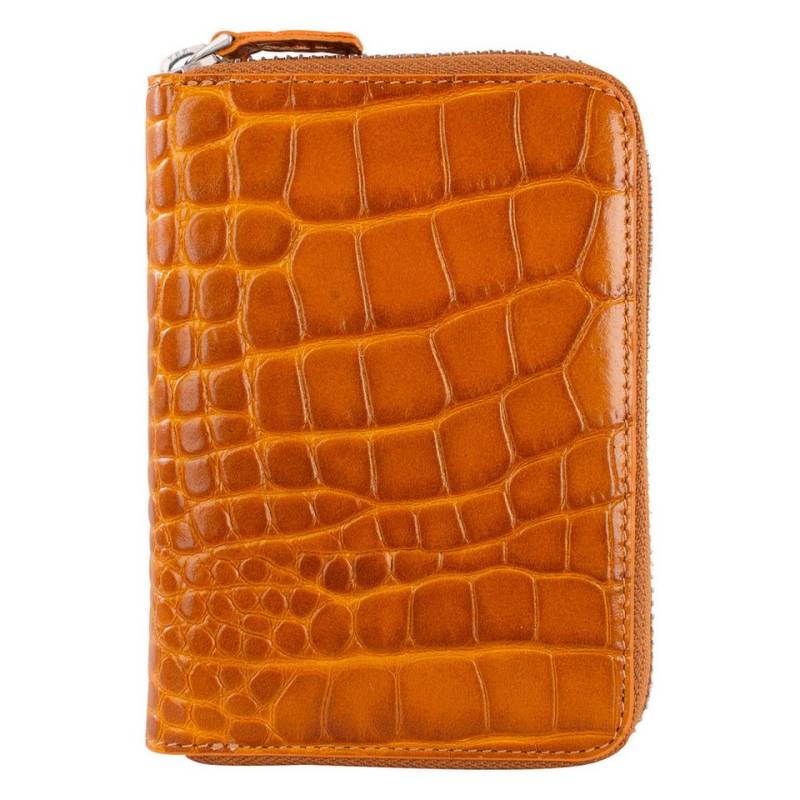 VOLKER LANG Geldbörse SCHEKEL, PR1 - Oberfläche: Kroko - Farbe: yellowy von VOLKER LANG