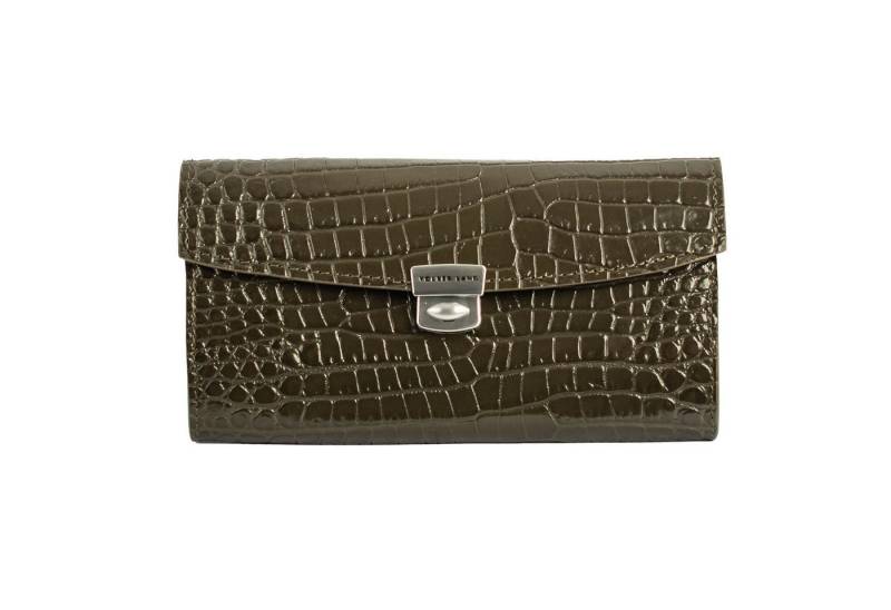 VOLKER LANG Kellnerbörse YEN - Kleine Kellnerbörse aus Leder mit Kartenfächern, Schein- und von VOLKER LANG