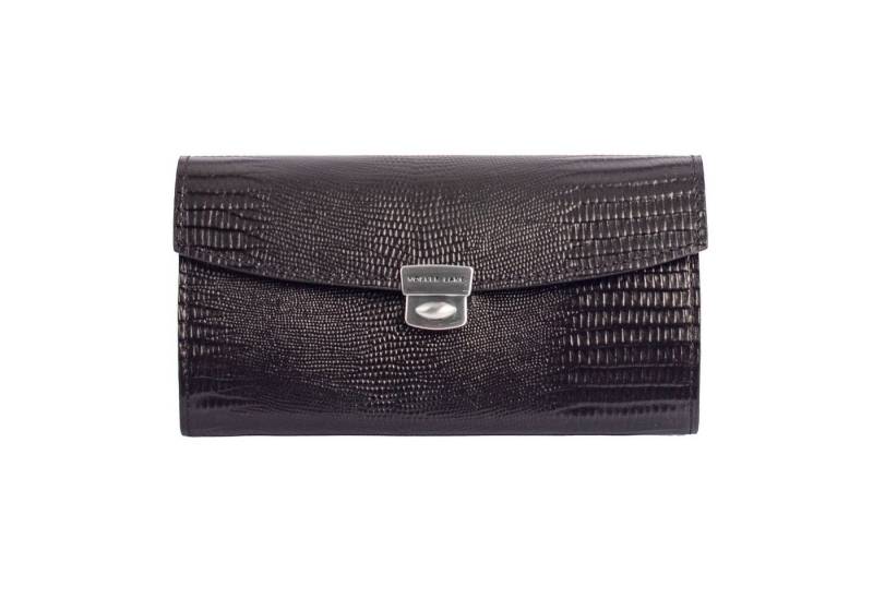 VOLKER LANG Kellnerbörse YEN - Kleine Kellnerbörse aus Leder mit Kartenfächern, Schein- und von VOLKER LANG