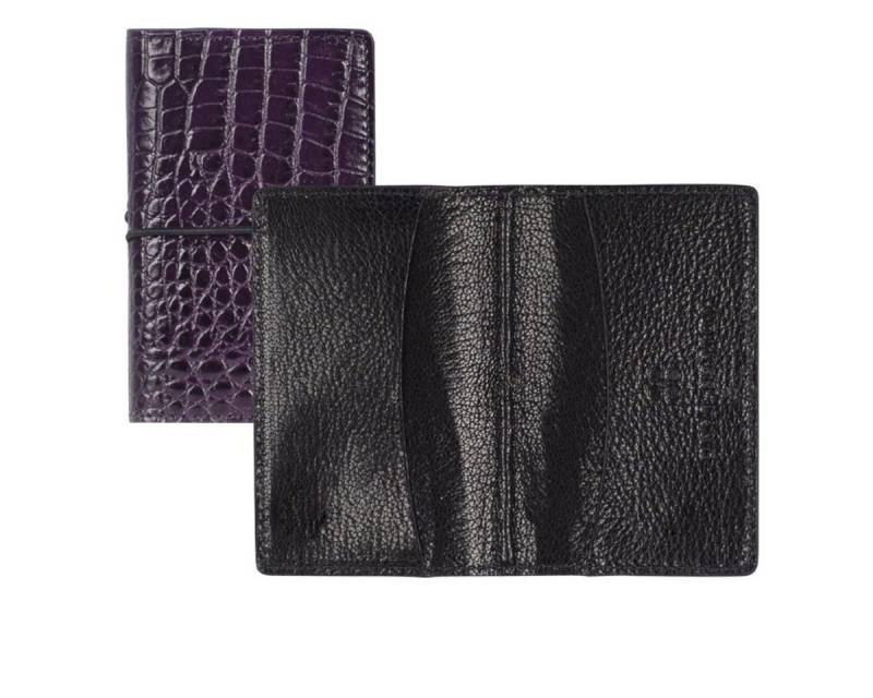 VOLKER LANG Kartenetui RIAL, VC1  Edles Kartenetui aus feinem Leder von VOLKER LANG