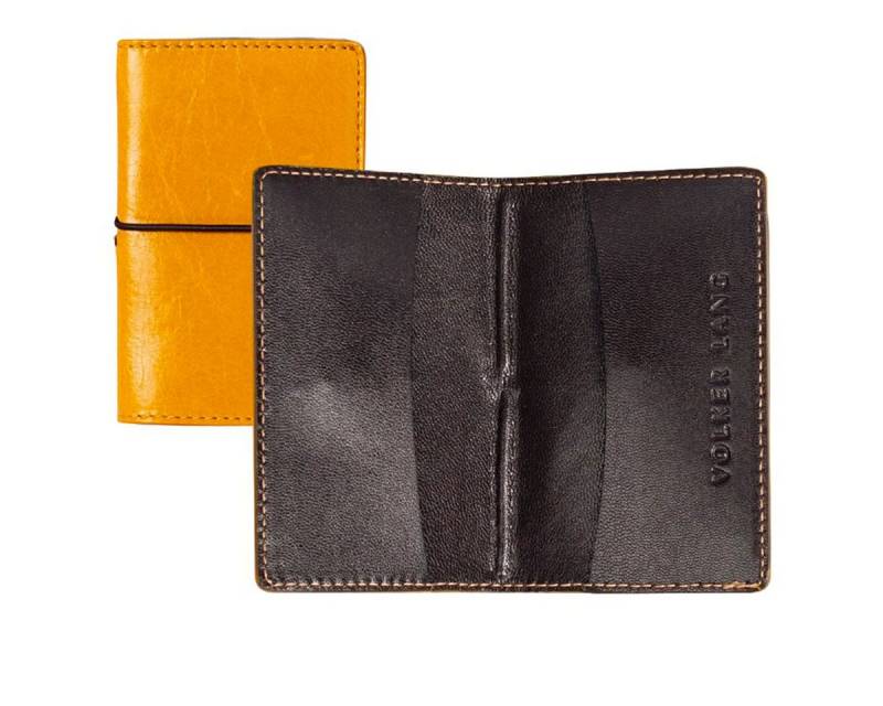 VOLKER LANG Kartenetui RIAL, VC1  Edles Kartenetui aus feinem Leder von VOLKER LANG